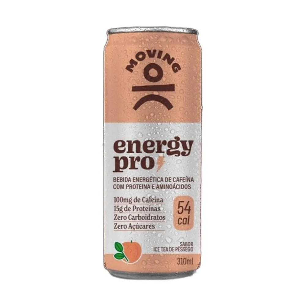 Moving Energy Pro pêssego 310 ml — embalagem