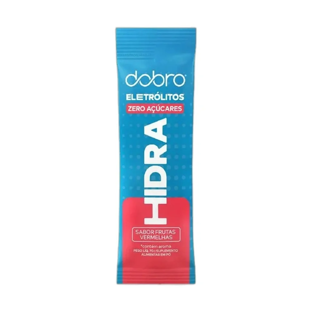 Dobro Hidra Eletroliticos frutas V., 7 g — embalagem