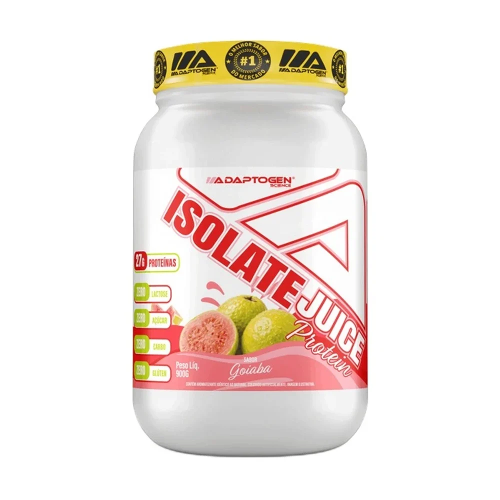 Isolate Juice Goiaba 900 g Adaptogen — embalagem