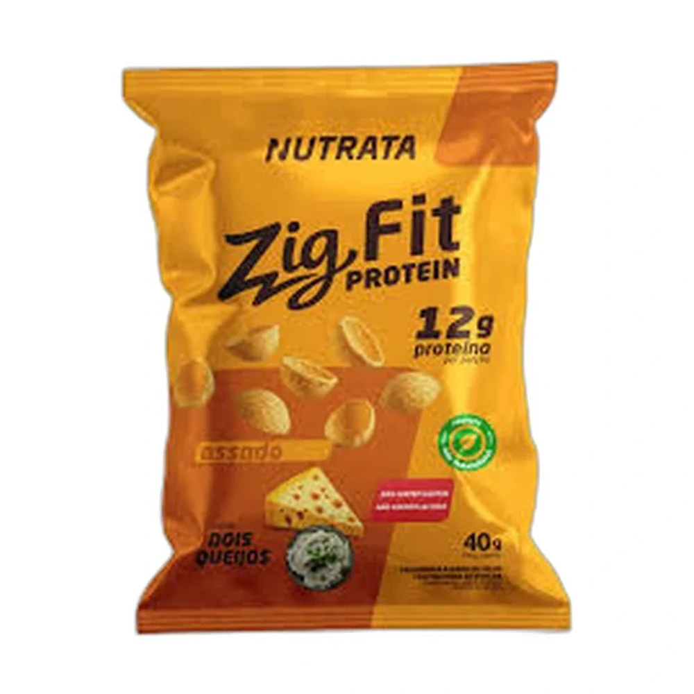 Nutrata Zig Fit Dois Queijos, 40 g — embalagem