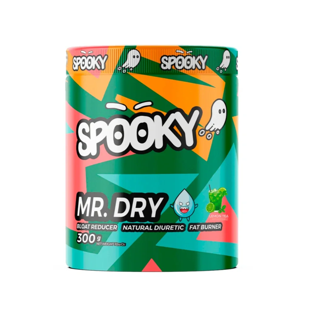 Pote Mr Dry Spooky sabor Lemon Tea (Limão), 300 g