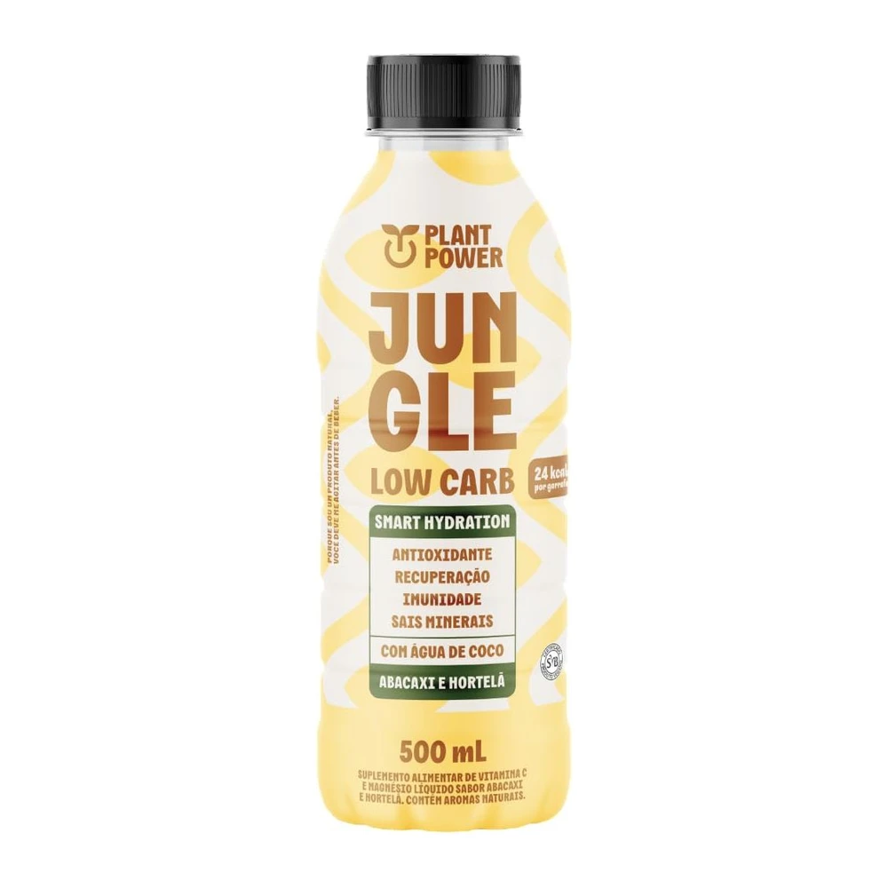 Jungle Low Carb Abacaxi e Hortelã, 500 ml — embalagem