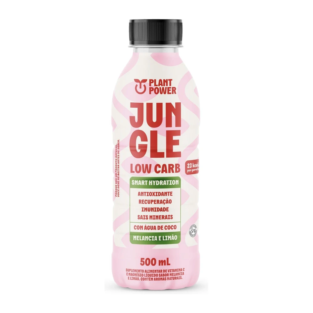 Jungle Low Carb Melancia e Limão, 500 ml — embalagem