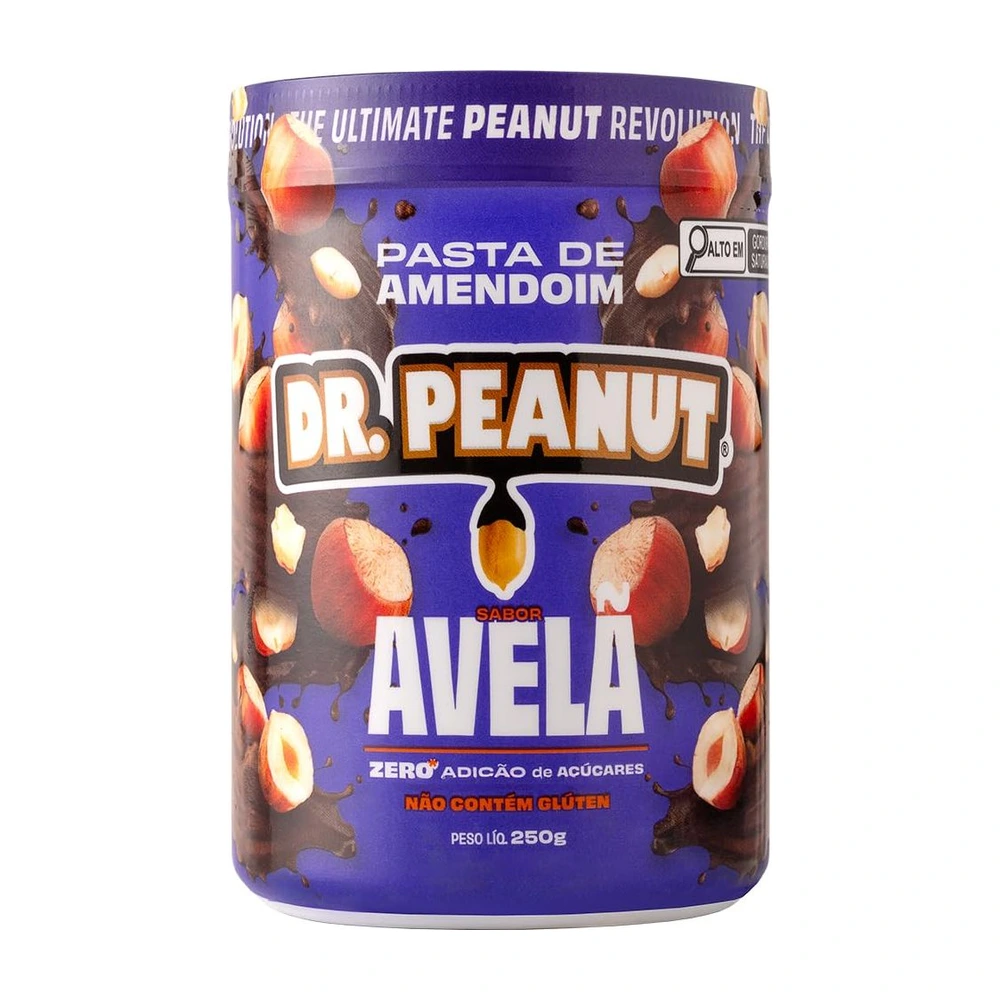 Dr. Peanut Avelã — pote de 250 g