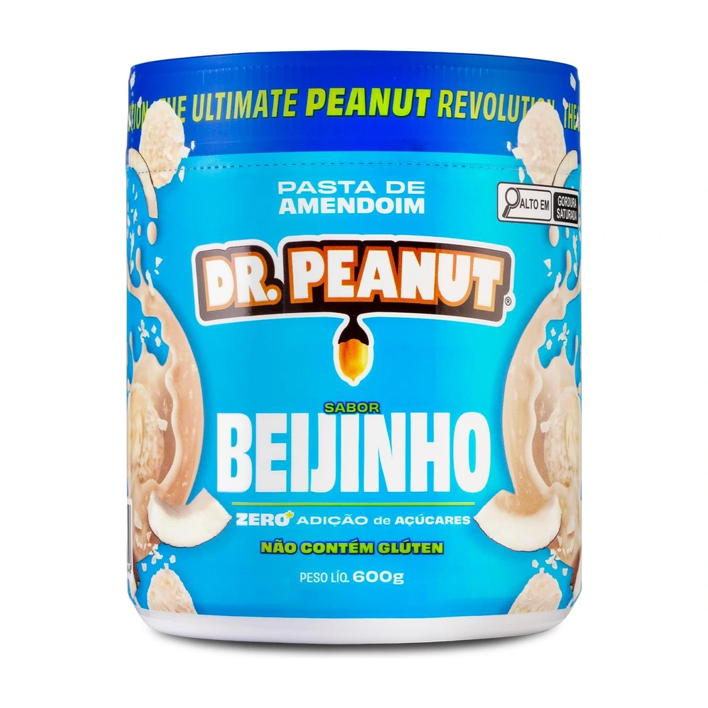 Dr. Peanut Beijinho — pote de 600 g