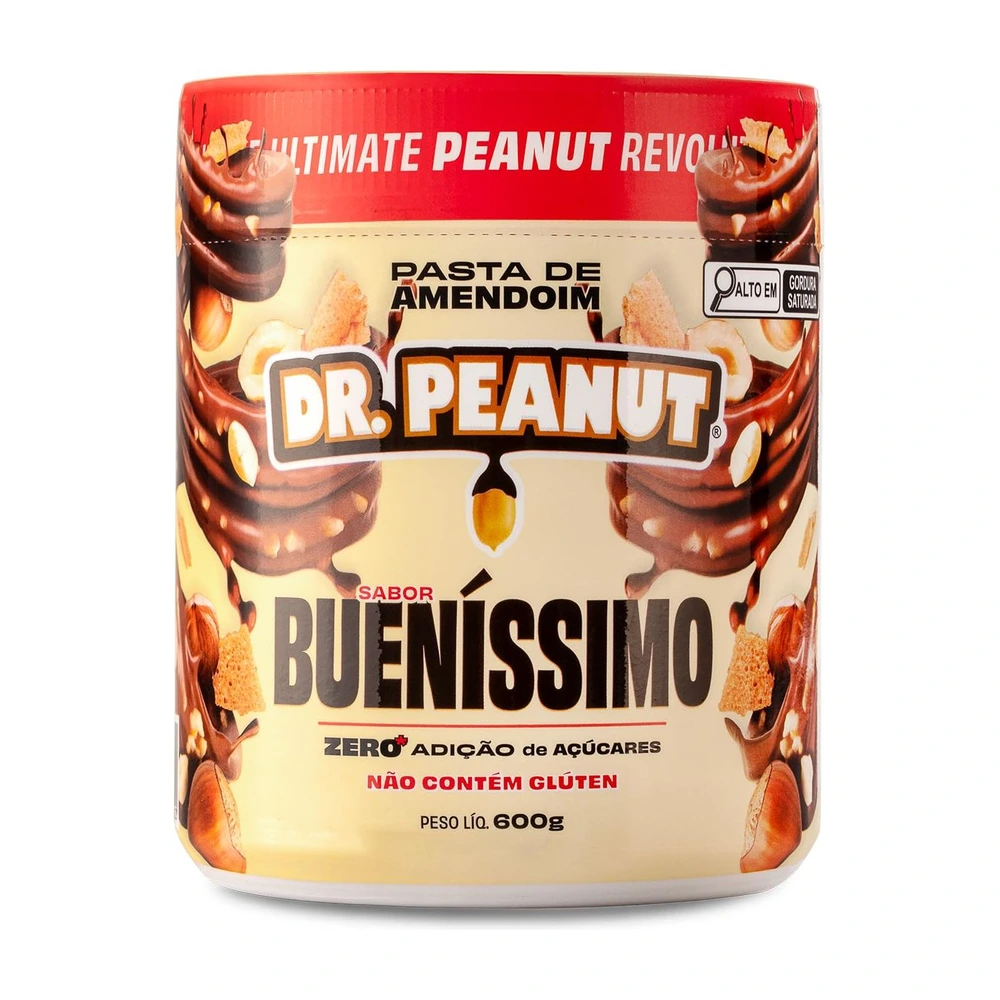 Dr. Peanut Bueníssimo — pote de 600 g