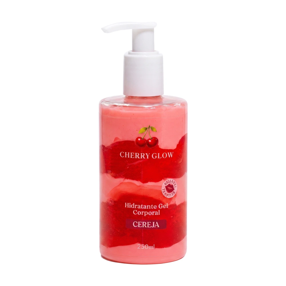 Hidratante Gel Corporal Cereja Cherry Glow, 250 ml