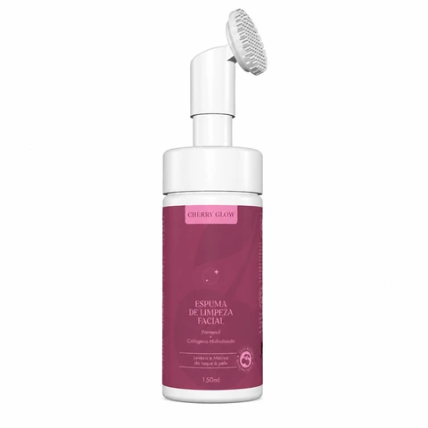 Espuma de Limpeza Facial Cherry Glow, 150 ml
